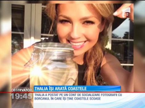 Thalia a recunoscut că şi-a scos două coaste pentru un trup de viespe