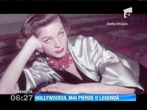 Actrița Lauren Bacall a încetat din viață la vârsta de 89 de ani
