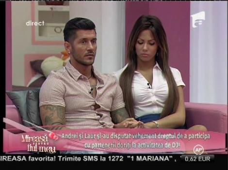 Laur: &rdquo;Andrei se victimizează! Tot timpul mă acuză ca am un aer de superioritate!&rdquo;