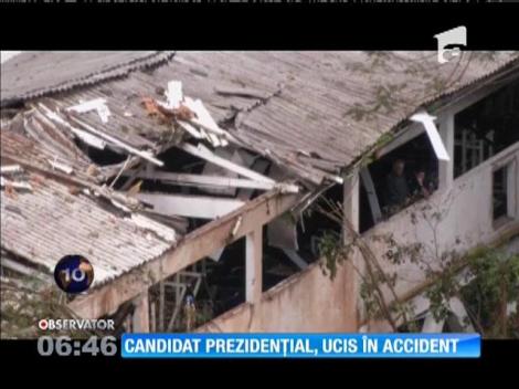 Un candidat la preşedinţia Braziliei a murit într-un accident de avion