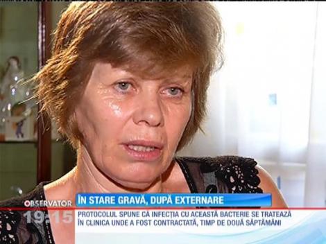 O bătrână a ajuns în stare gravă, după externarea din spital