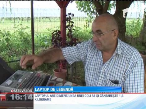 Un profesor din Satu Mare are un laptop din prima serie apărută în lume