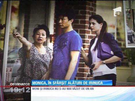 Monica Gabor, în sfârșit alături de fiica sa