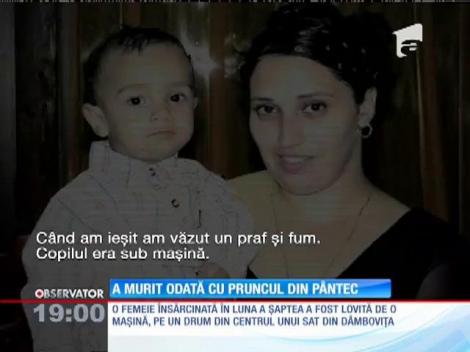 Dâmboviţa: O femeie însărcinată și fiul ei de doi ani au fost loviți mortal de o mașină