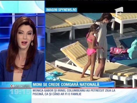 Monica Gabor reînvaţă să fie mamă!