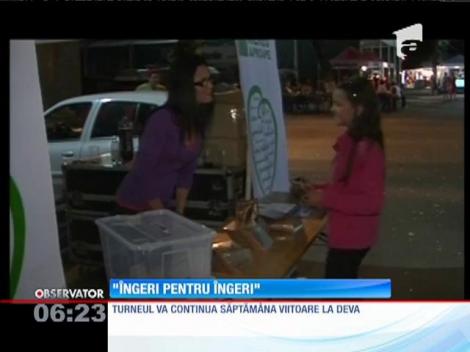 Zeci de artişti şi-au unit forţele pentru un înger