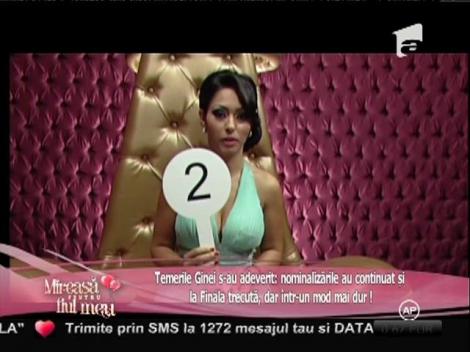 Vezi aici cum a primit Gina şi Alin vestea intrării în cursa de eliminare!