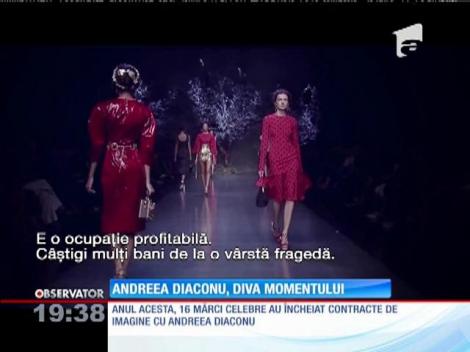 Andreea Diaconu, românca cel mai bine cotată în lumea modei
