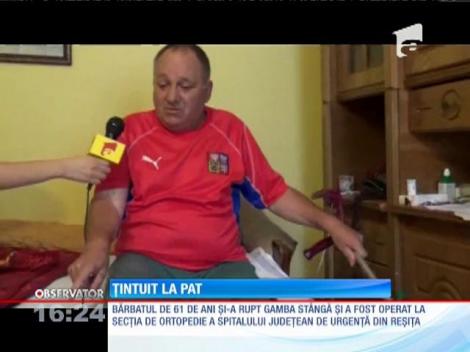 Un bărbat cu ambele picioare amputate riscă să fie aruncat în stradă