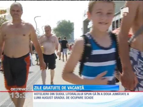 A început programul „Zile gratuite de vacanţă" pe litoralul românesc