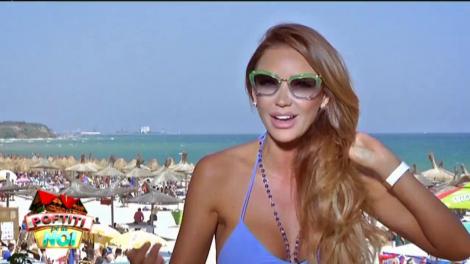 Bianca Drăgușanu și-a confecționat o rochie la ”Poftiți pe la noi!”