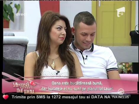 A gătit Oana ouă crude sau e Laur crud cu ea?