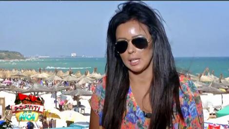 Bianca Drăgușanu, ajutată de asistenta ei personală la ”Poftiți pe la noi!”