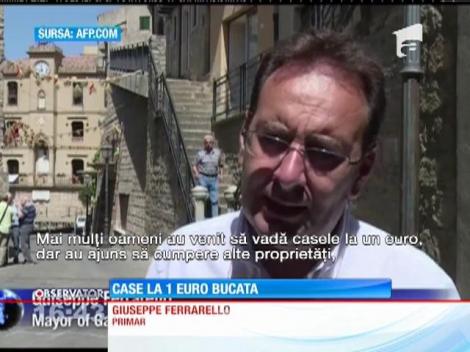 Case la 1 euro bucata într-o comună din Sicilia