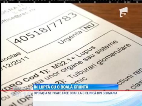 Irina, în luptă cu o boală cruntă
