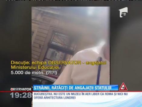 Străinii, rătăciți de angajații statului