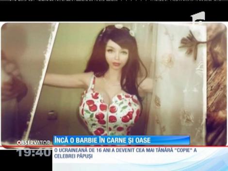 Păpușa Barbie, în carne și oase