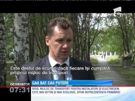 Un primar din Rusia a dat caii putere pe cai normali