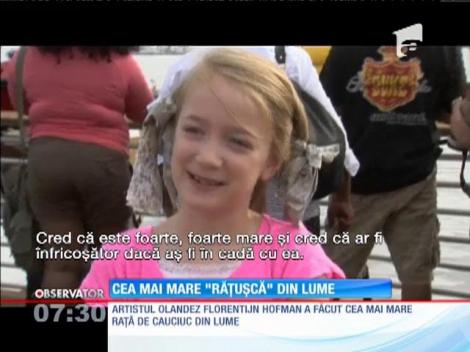 Cea mai mare raţă din lume a ajuns în portul din Los Angeles!