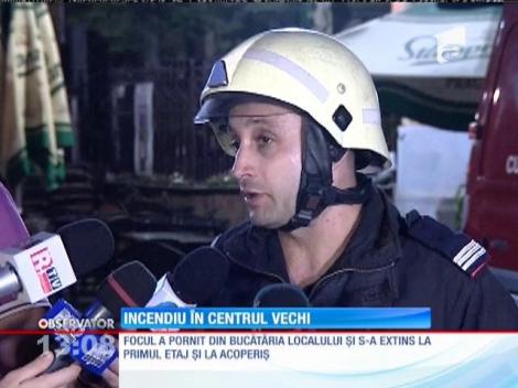 Incendiu în Centrul Vechi