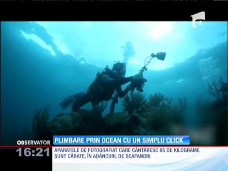 Plimbare prin ocean cu un simplu click