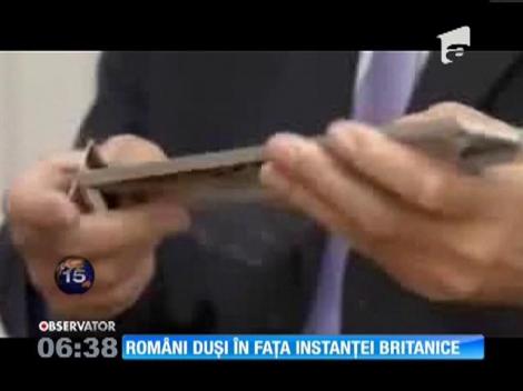 Români duşi în faţă instanţei britanice