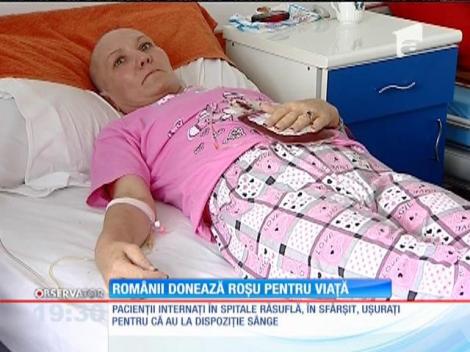 Românii donează roşu pentru viaţă
