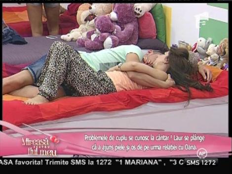 Declarații războinice rostite cu zâmbetul pe buze între Oana și Laur