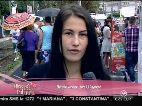 Sfaturile Vanessei, sora lui Raymond