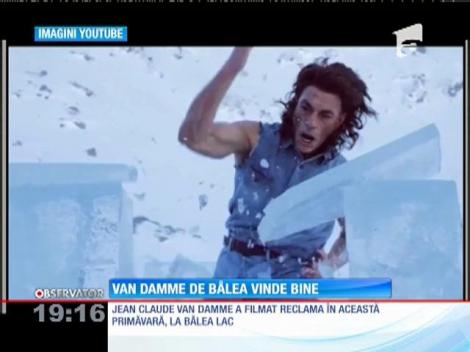 Jean Claude Van Damme, bar din gheaţă la Bâlea Lac
