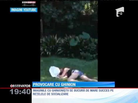 Ghinioniștii provocarii găleţii cu apă rece