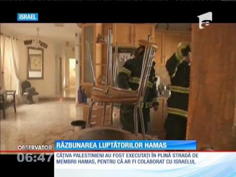 Palestinieni executaţi în public