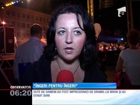 Turneul "Îngeri pentru îngeri", singura şansă la o viaţă pe care o are Mihai