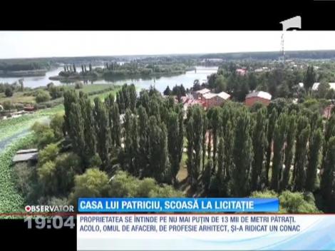 Casa lui Dinu Patriciu de pe lacul Snagov, scoasă la licitație