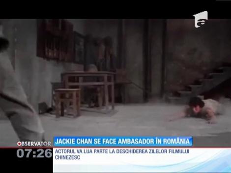 Jackie Chan se face ambasador în România