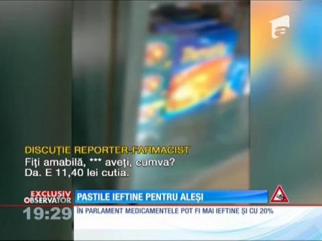 În Parlament medicamentele pot fi mai ieftine şi cu 20%