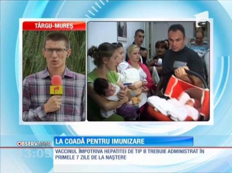 Mii de nou-născuţi au rămas neimunizaţi împotriva hepatitei B şi a tuberculozei