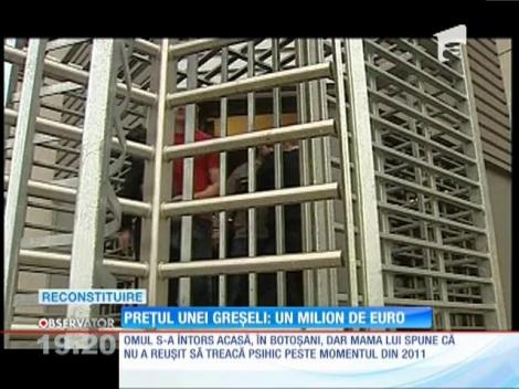 Cere un milion de euro pentru 5 luni de închisoare