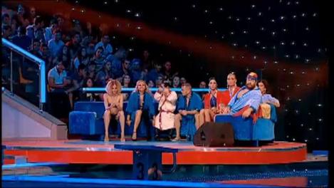 A doua semifinală a debutat în forță cu o SUPER SĂRITURĂ de la zece metri, marca juriului. Preda! Cătălin Preda!