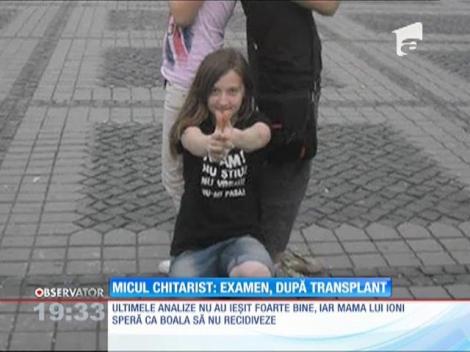 Micul geniu al chitarei s-a întors acasă cu speranţe