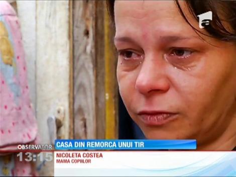 Casa din remorca unui TIR