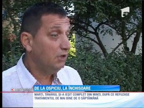 Bărbatul care a înjunghiat un tânăr pe o stradă din Craiova a ajuns după gratii