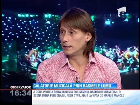 Marius Manole, călătorie muzicală prin basmele lumii