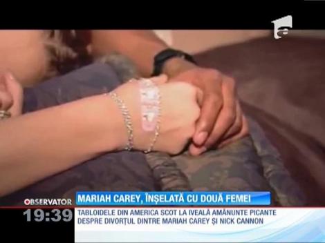 Mariah Carey, înşelată cu două femei