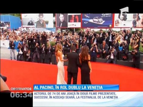 Al Pacino a fost unul dintre cei mai aşteptaţi actori, la festivalul de film de la Veneţia