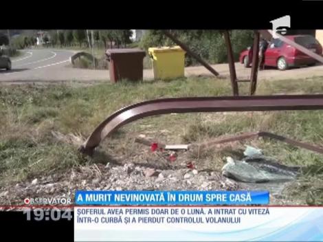 A murit nevinovată în drum spre casă