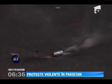 Proteste violente în Pakistan