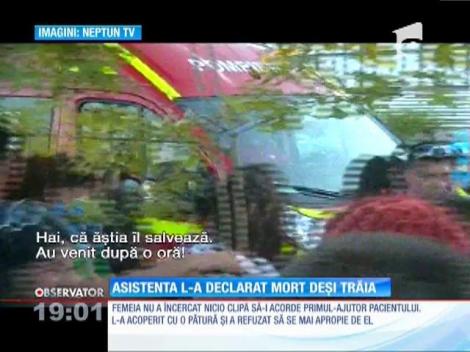 Un turist n-a avut salvare, pe faleza din Mamaia! I s-a făcut rău, dar ambulanţa a venit mult prea târziu