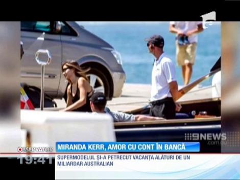 Dragostea e din nou în cărţi pentru supermodelul australian Miranda Kerr