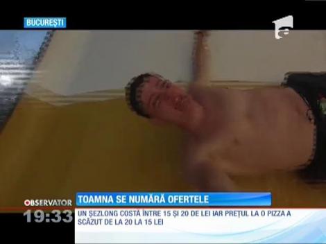 Ultimul weekend de vară! Plajele au fost din nou pline